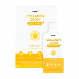 Zooki® Liposomal Collagen (Citrus Lime) Zooki™ | YourZooki | 14 (15ml) Sachets (14 Days) (5000MG)