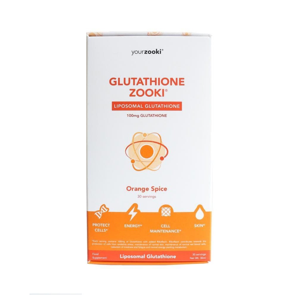 Vitamin C Zooki CITRUS ORANGEYourZooki30 SachetsLiposomal Antioxidant 