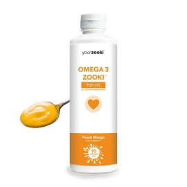 Zooki® Omega 3 450ml (Peach Mango Flavor) （Out of Stock)